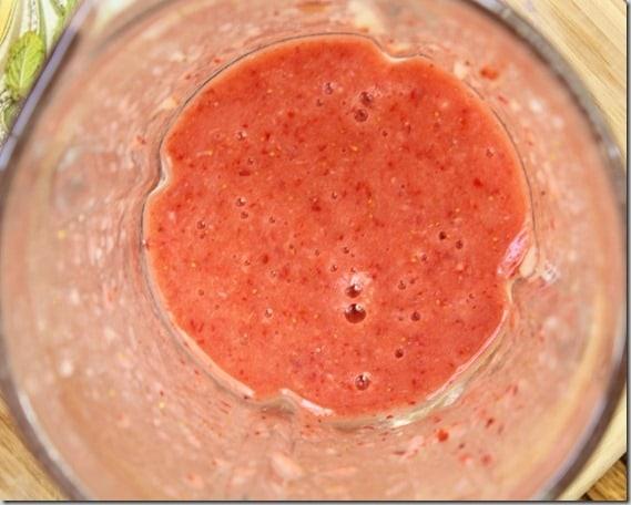 Strawberry bellini