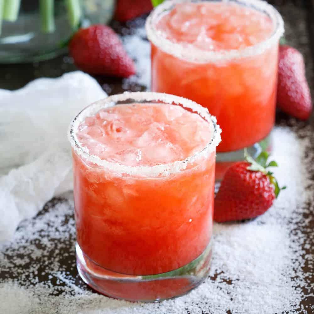 Strawberry Salty Dog