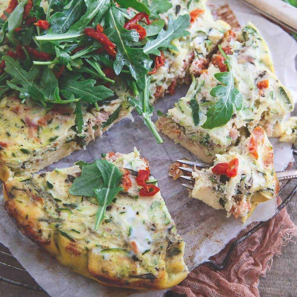 Summer Slow Cooker Frittata