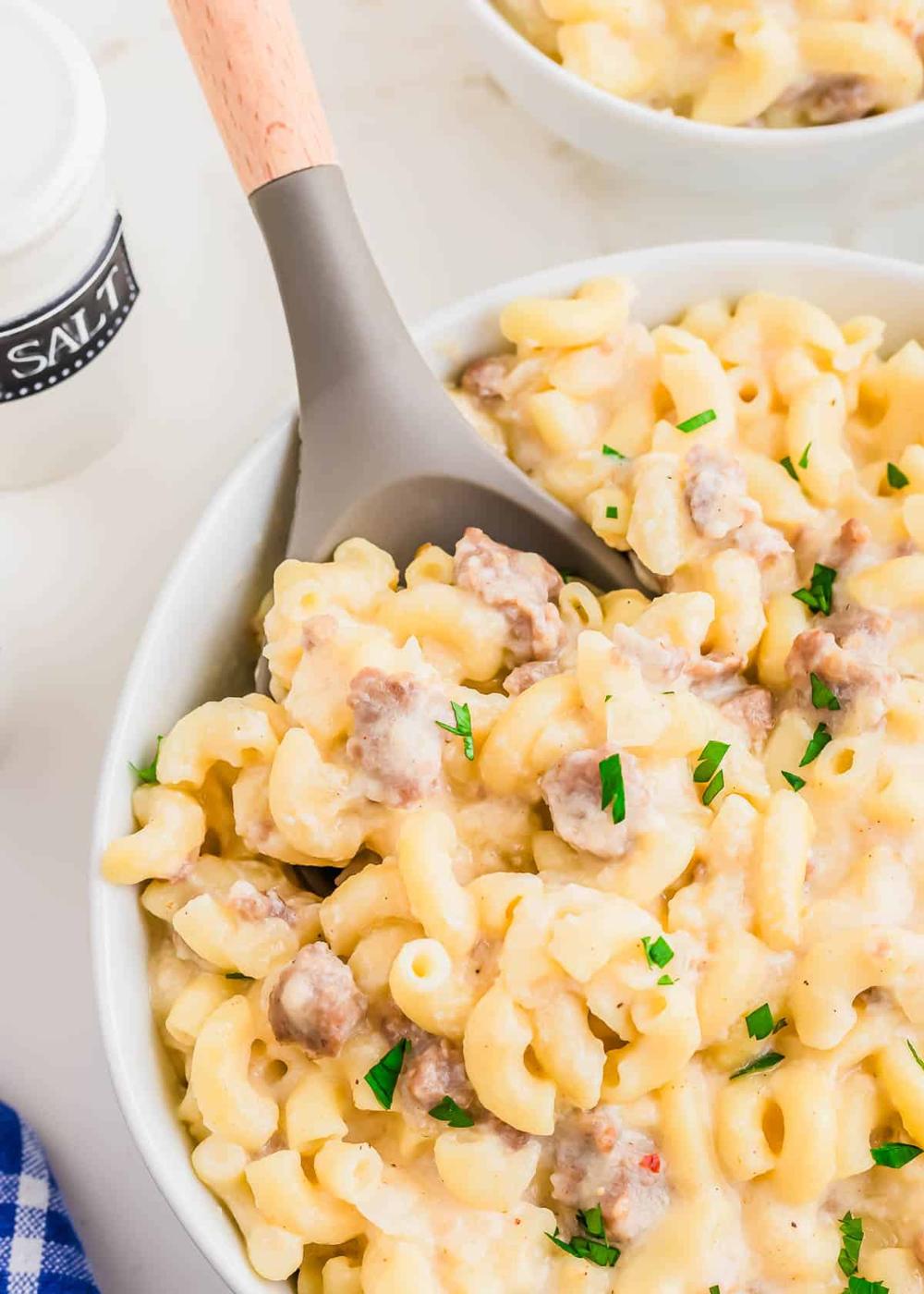 Sausage Mac and Cheese