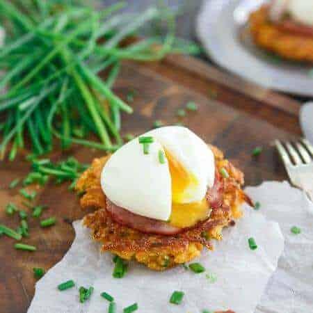 Sweet Potato Fritter Breakfast Sandwiches