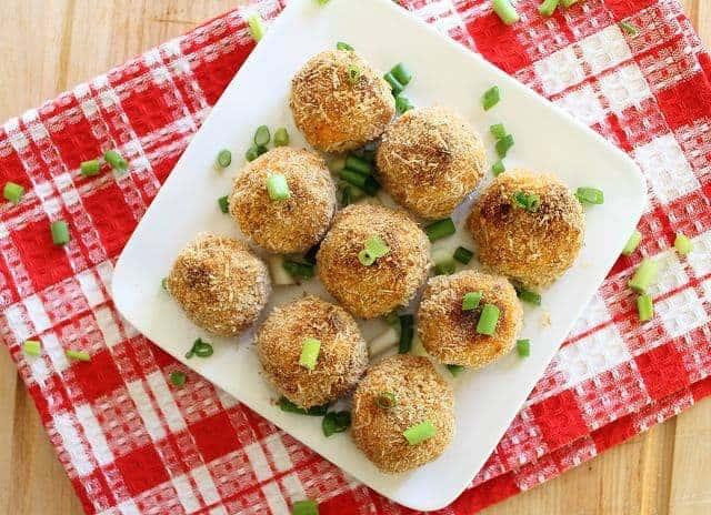 Sweet Potato Goat Cheese Puffs