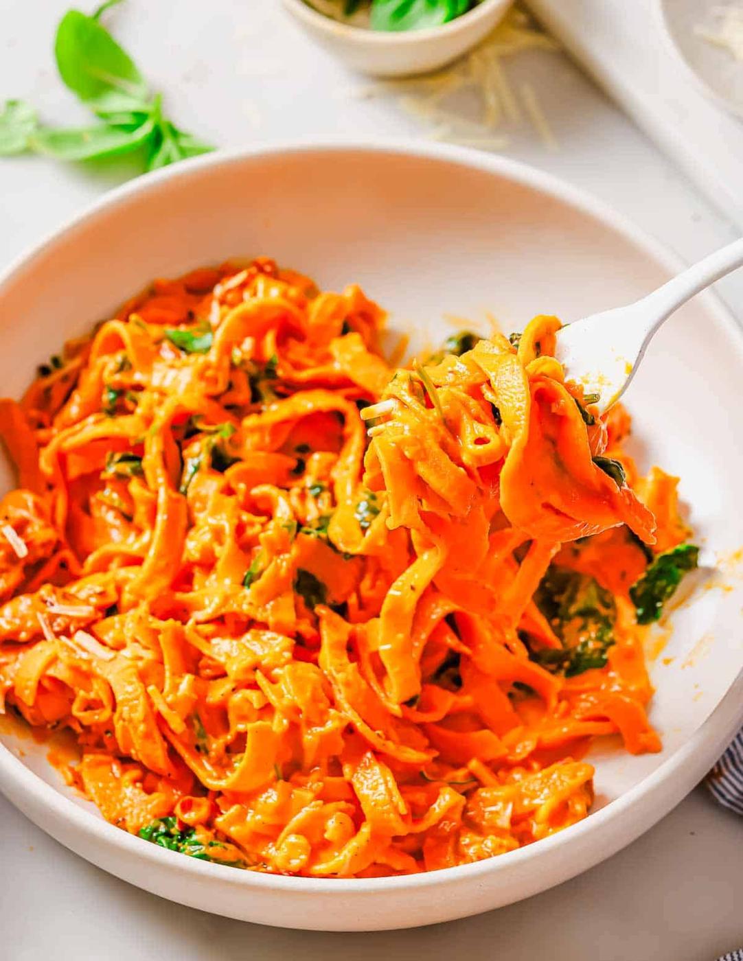 Creamy Sweet Potato Noodles
