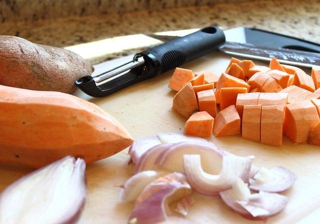 Sweet Potatoes for Salsa