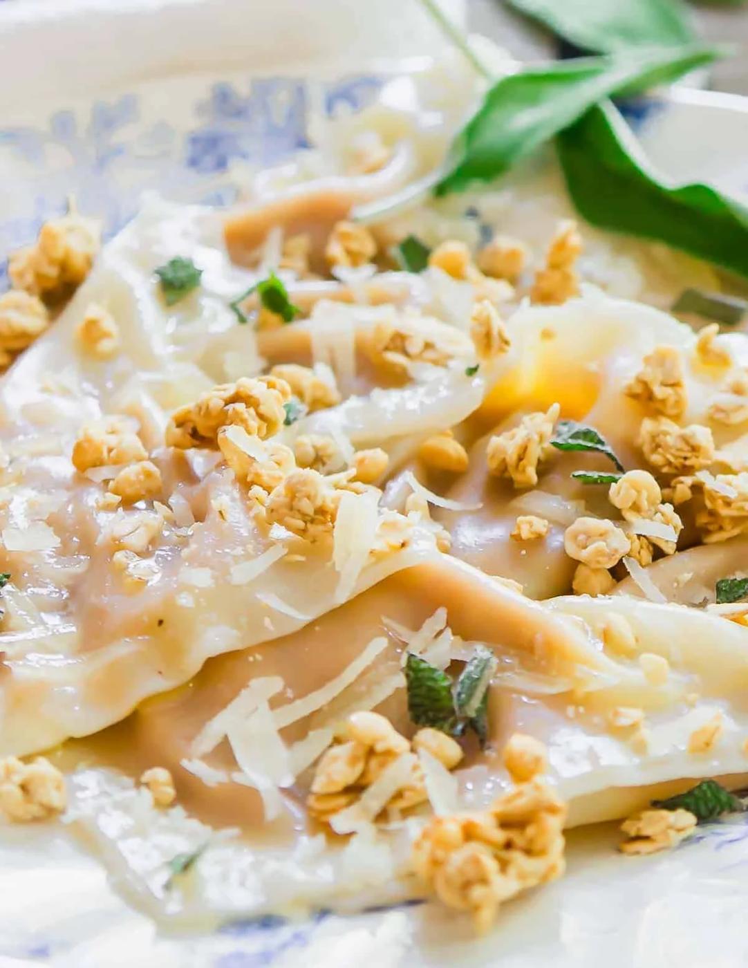 Easy Homemade Pumpkin Ravioli