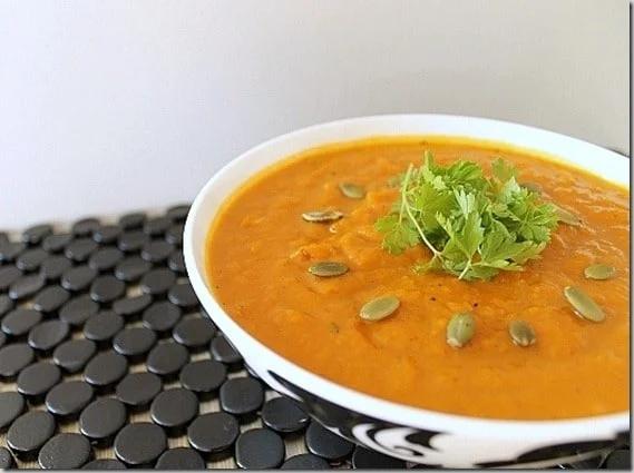 Spicy Butternut Squash Soup