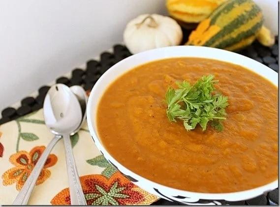Sweet Butternut Squash Soup
