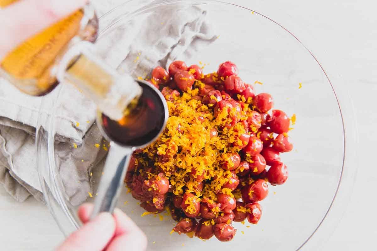 Sour cherries and bright orange zest fill these rustic tart cherry galettes and make a deliciously simple dessert.