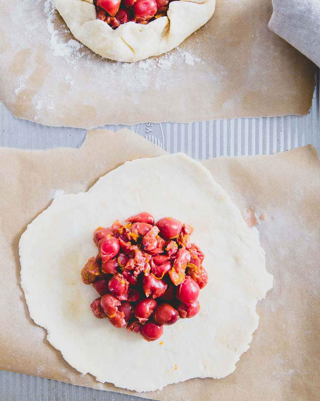 Try these sour cherry mini galettes instead of hand pies next time you want a smaller dessert option.