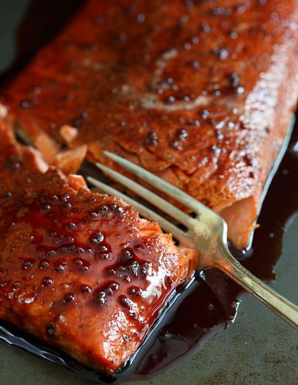 Cherry Glazed Salmon