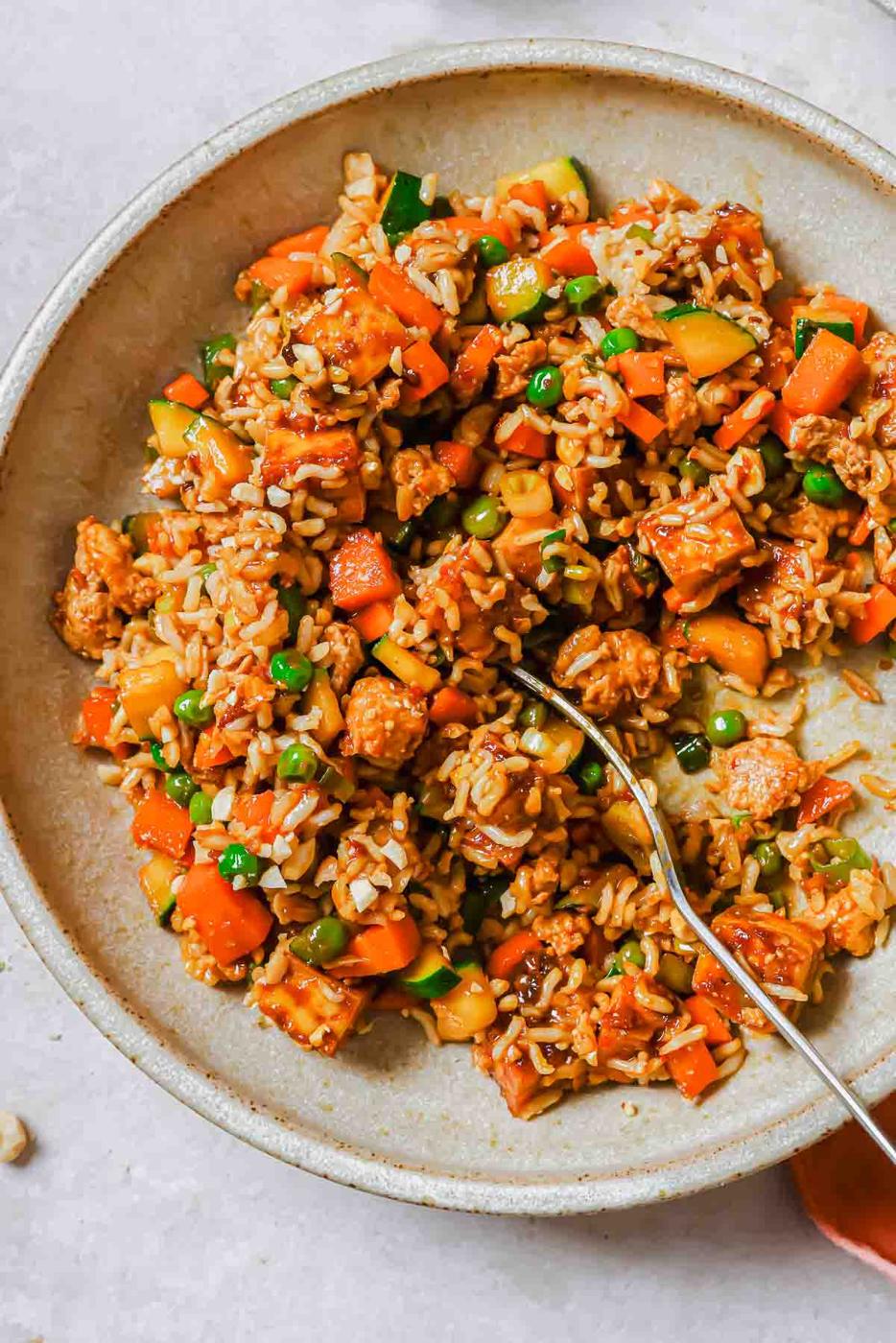 Tofu Fried Rice