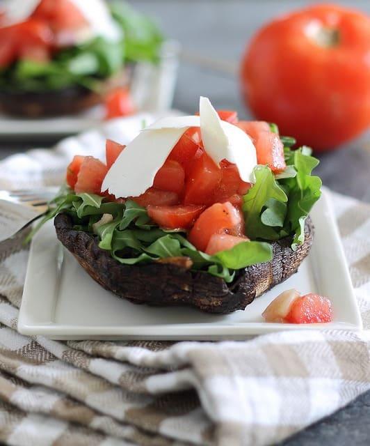stuffed portobello mushrooms