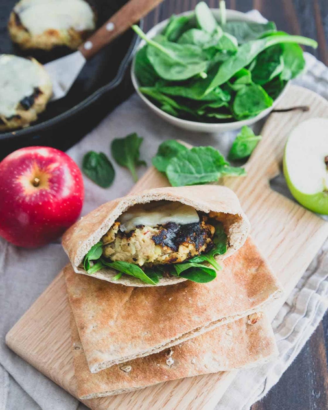 Apple Cheddar Tuna Patties
