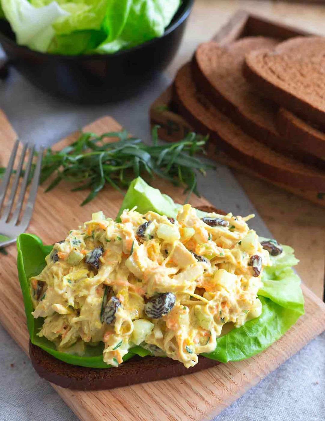 Turmeric Chicken Salad