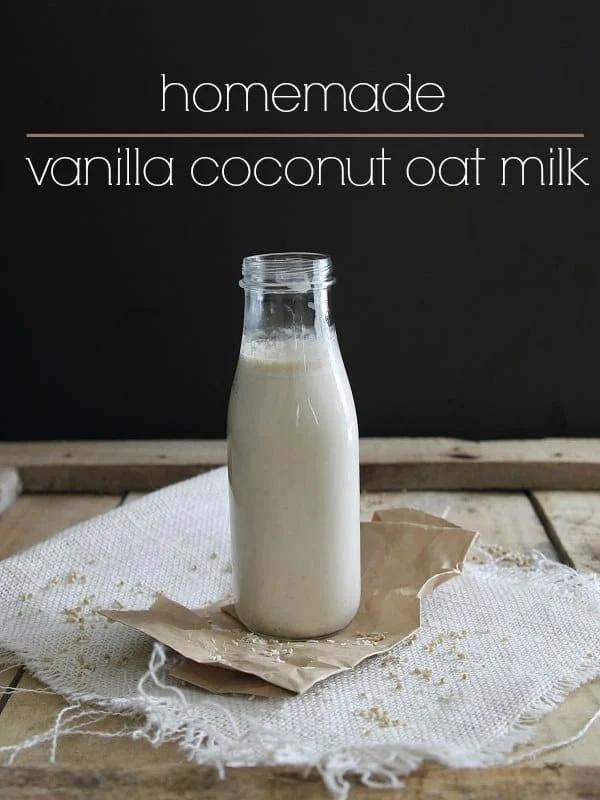 Vanilla Coconut Oat Milk