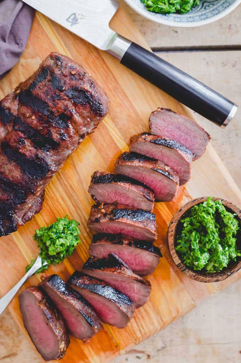 Grilled Venison Backstrap