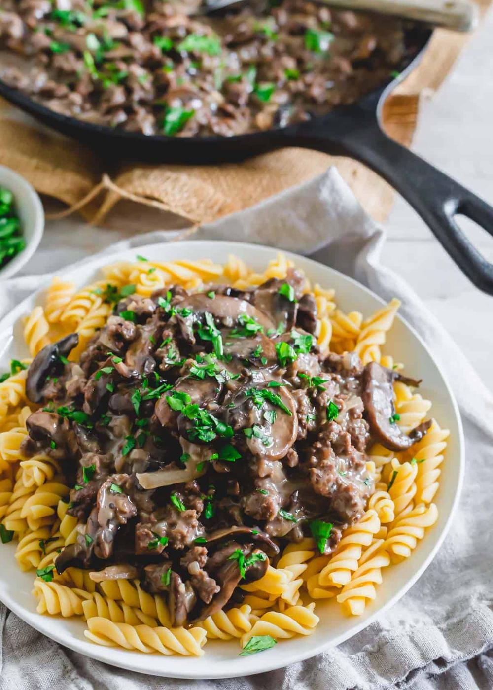Venison Stroganoff (Dairy-Free)