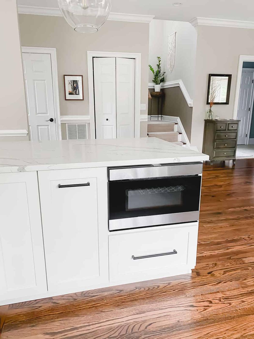 Sharp stainless steel drawer microwave with wave technology
