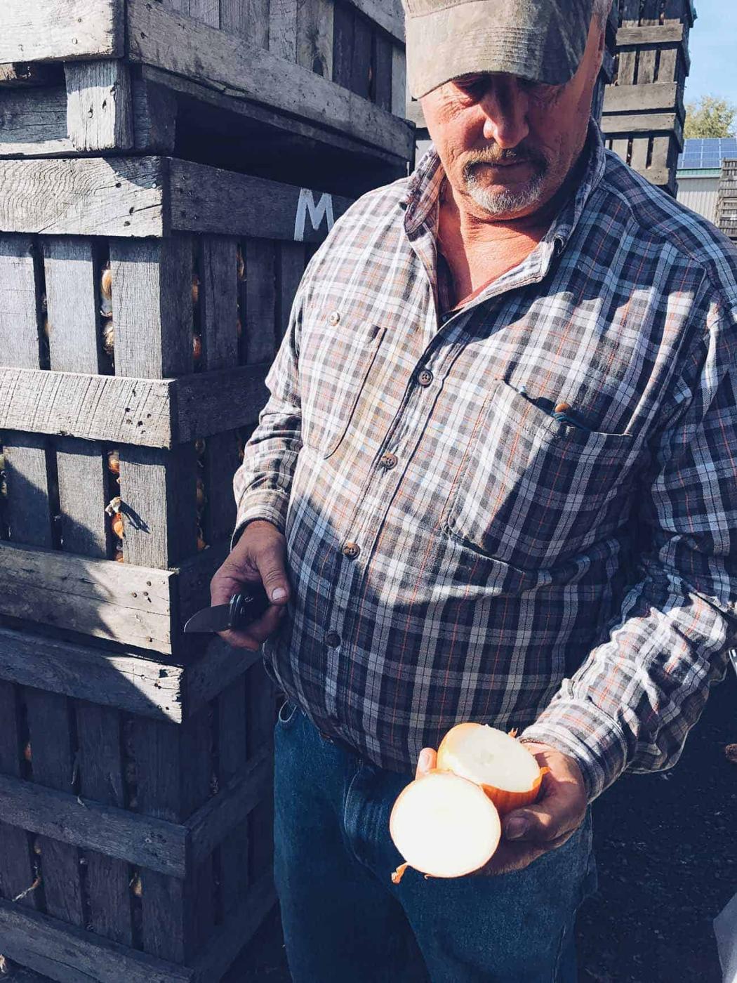 Rick Minkus from Minkus Family Farm in New Hampton, NY