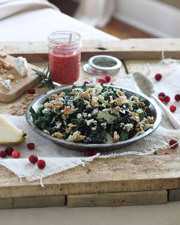 Winter Chopped Kale Salad