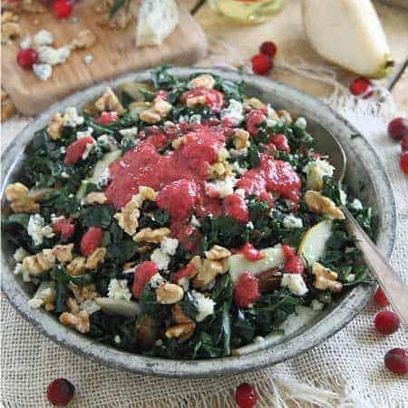 Winter Chopped Kale Salad