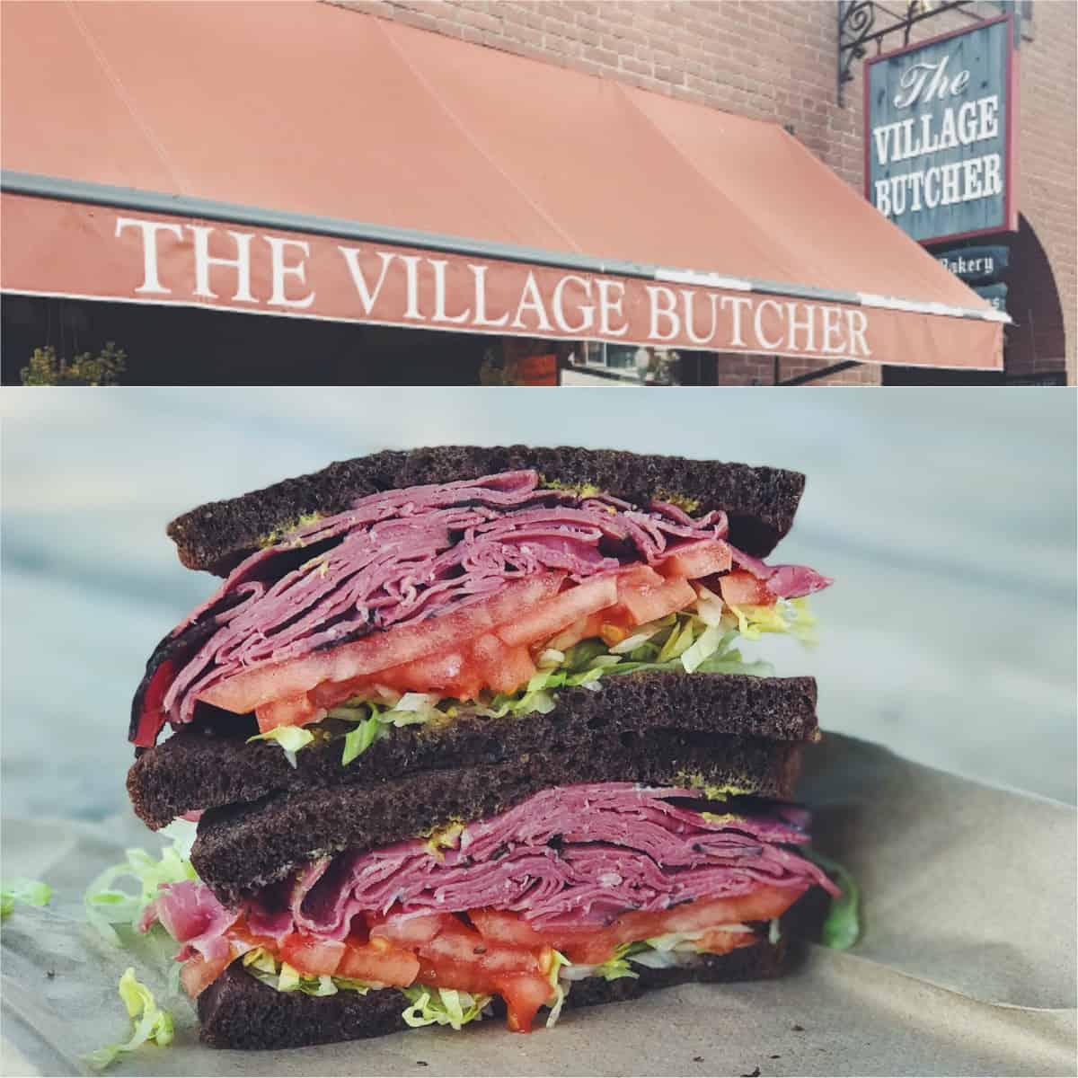 Pastrami Sandwich from The Village Butcher in Woodstock, VT