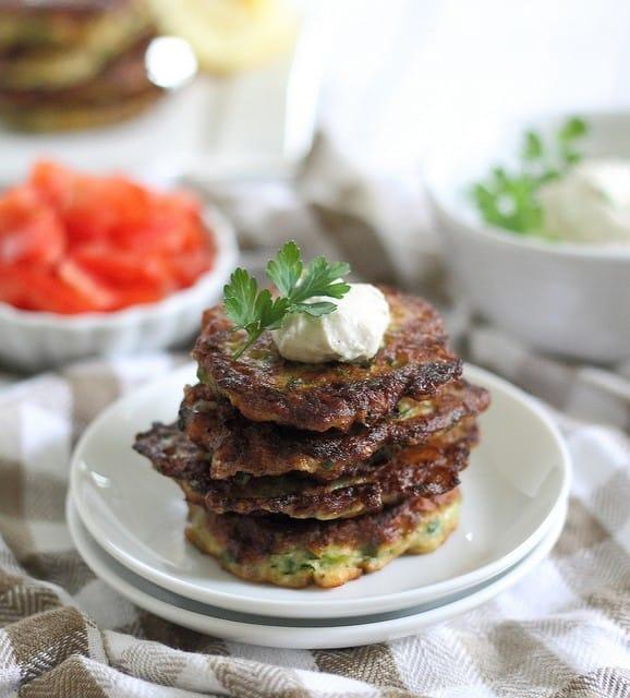 Zucchini fritters