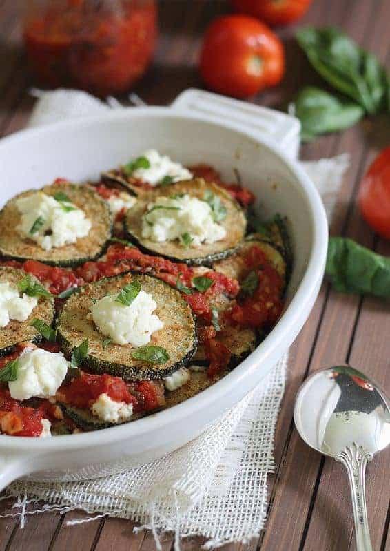 Zucchini Ricotta Bake