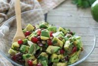 Bright & Hearty Avo-Lentil Cranberry Salad
