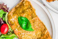 Effortless Pesto Salmon Bake