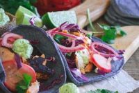 Zesty Blackened Salmon Tacos