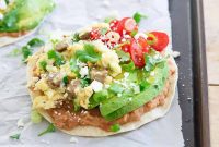 Sunrise Chicken Sausage Tostadas