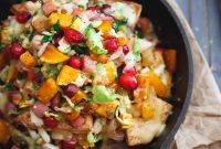 Roasted Butternut Pita Nachos