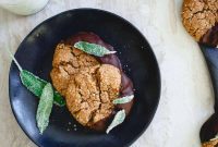 Sweet Sage and Chocolate Cashew Almond Butter Cookies