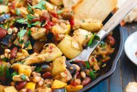 Autumn’s Eve Vegetable Bean Skillet