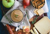 Thyme-Kissed Pear Apple Butter