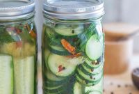 Spiced Garlic Dill Spears