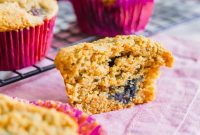 Golden Gluten-Free Cherry Corn Muffins