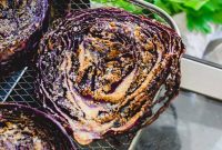 Garlic Roasted Cabbage in the Air Fryer