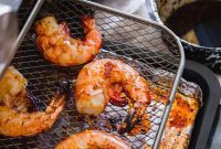 Crispy Air Fried Shrimp with Asian Sesame Sauce