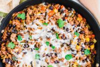 Mexican Ground Beef Skillet