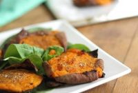 Caramelized Smashed Sweet Potatoes