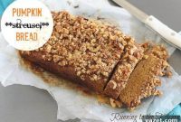 Spiced Pumpkin Streusel Loaf