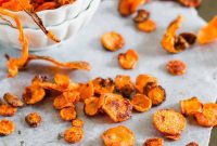 Crunchy Roasted Carrot Crisps