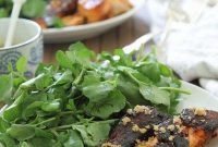 Brown Sugar Glazed Salmon with Rosemary-Mustard Sauce