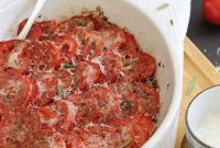 Savory Tomato Parmesan Gratin