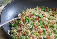 Savory Bacon and Asparagus Fried Couscous