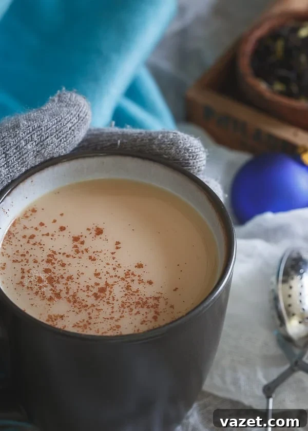 Coconut chai hot toddy cocktail Coconut chai hot toddy cocktail