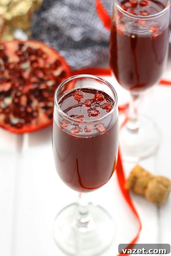 Pomegranate Champagne Martini Pomegranate Champagne Martini