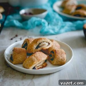 Gluten-Free Apple Butter Cacao Nib Rugelach